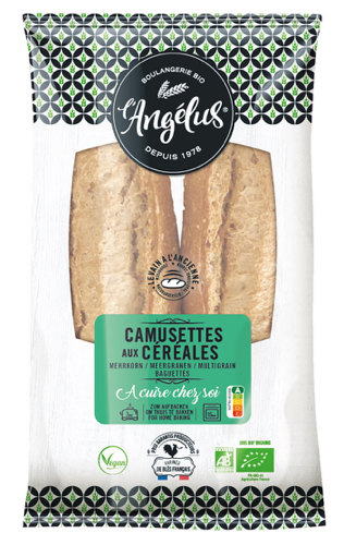 L'Angelus Camusettes multi cereales bio 2x200g